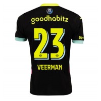 PSV Eindhoven Joey Veerman #23 Bortatröja 2024-25 Kortärmad